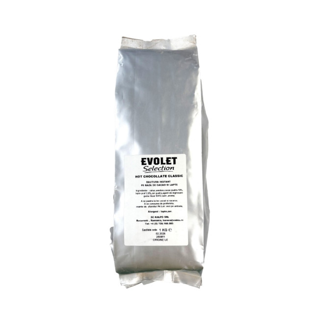 Evolet Selection Ciocolata Calda Clasica - 1 kg vrac Evolet Selection Ciocolata Calda Clasica - 1 kg vrac