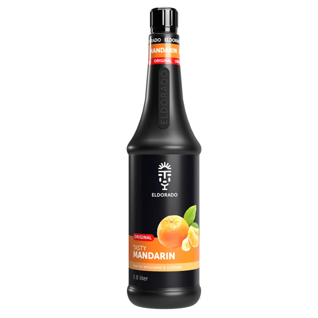 Mandarină - 0.8L PET - Siropuri pentru cocktail și limonadă
