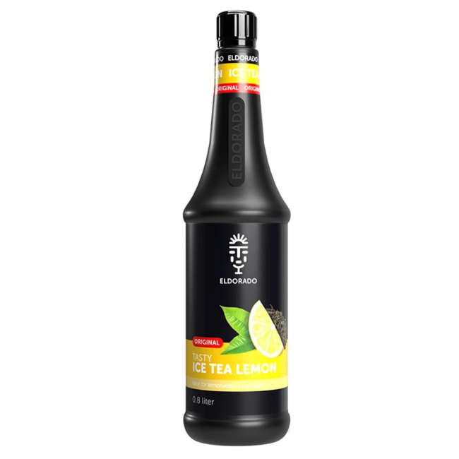 Ice tea cu lămâie - 0.8L PET - Siropuri pentru cocktail și limonadă