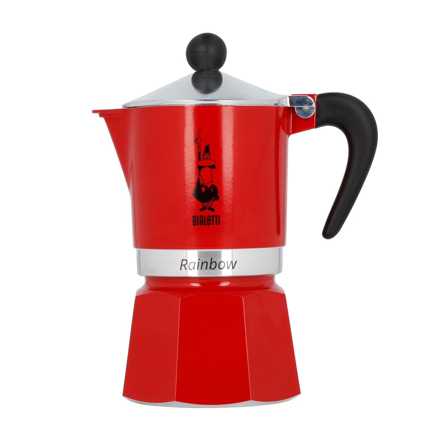 Bialetti Moka Pot Rainbow - Red 3tz
