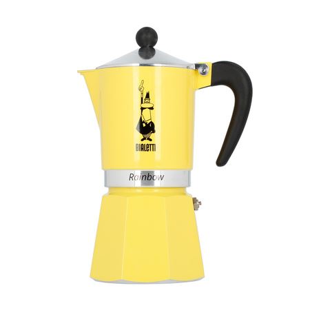 Bialetti Moka Pot Rainbow - Yellow 6tz