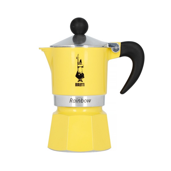 Bialetti Moka Pot Rainbow - Yellow 1tz